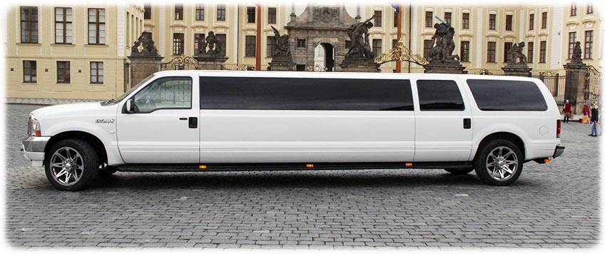 Stretch Limousine Ford Excursion Prague Airport Transfers